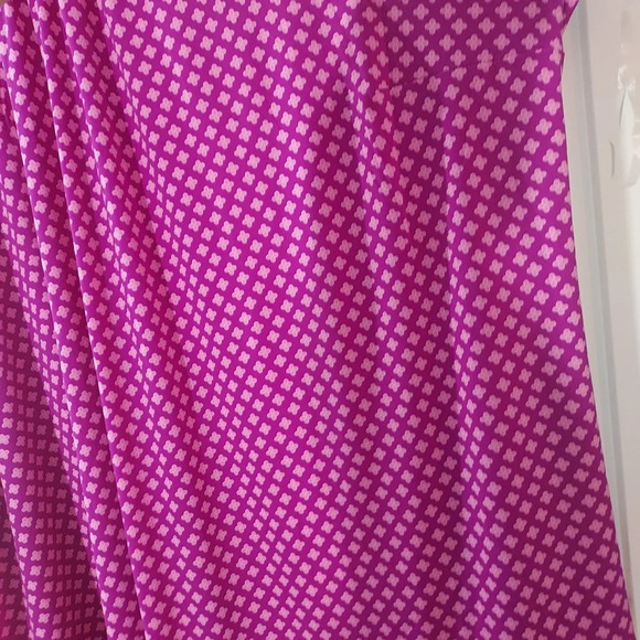 Lane Bryant Gloria Floral Swing Halter-Neck Belted Knit Top Size in 34/36 - Picture 6 of 11